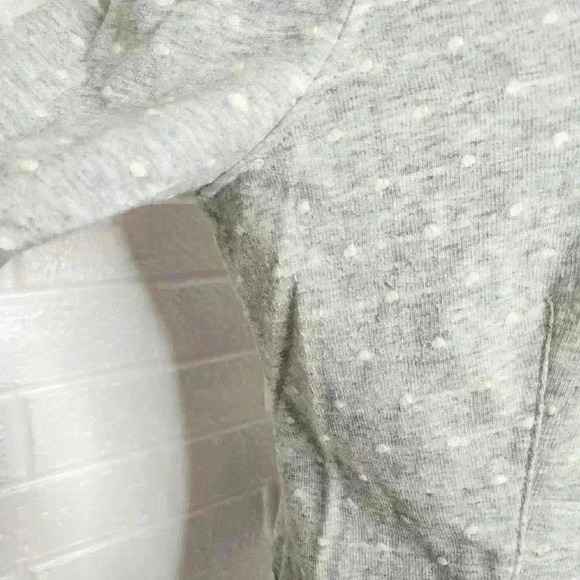 SO girls gray and white polka dot long sleeve blazer size XL - Picture 5 of 9